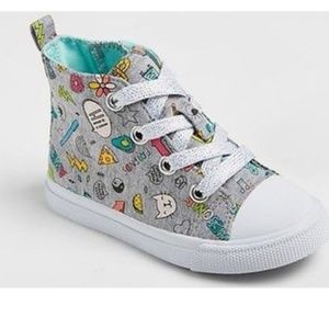 New Girls High Top Sneakers